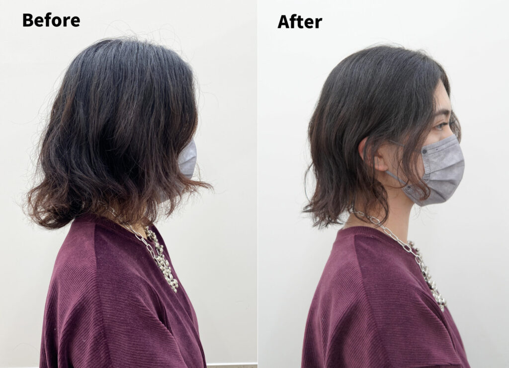 お客様ビフォーアフター
多毛カット